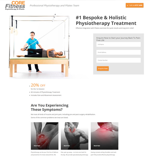 Core Fitness<br>Physiotherapy & Pilates