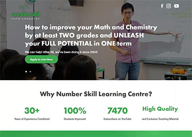 Number Skill Math and Chemistry Tuition