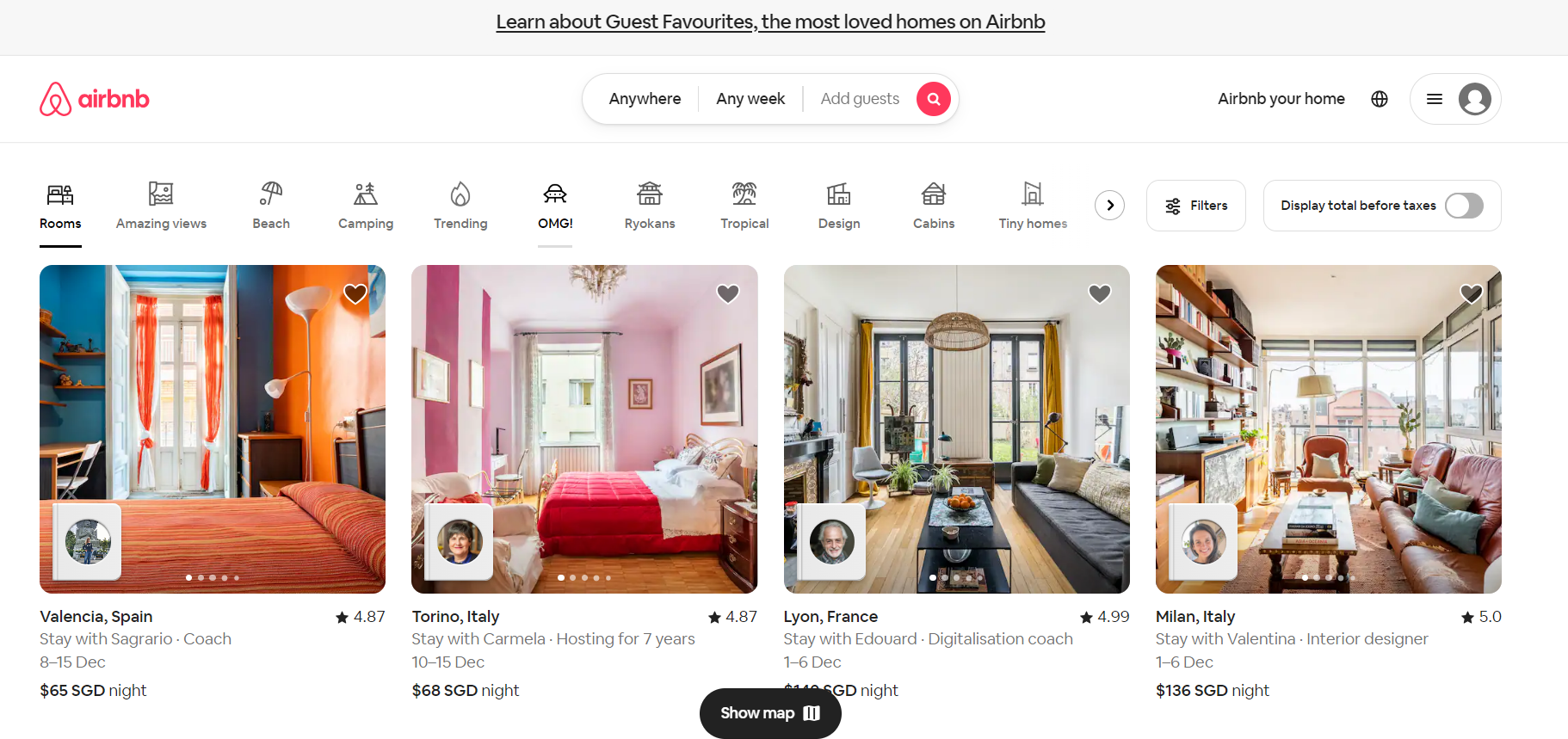 Images of Airbnb